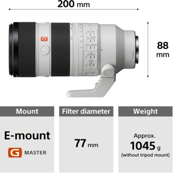 Sony 70-200 f/2.8 GM II